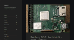 Desktop Screenshot of direcs.de